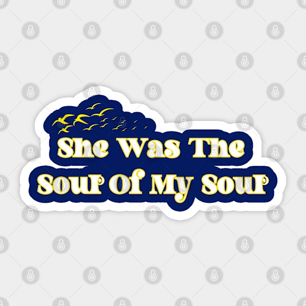 soul of my soul Sticker by katalinaziz